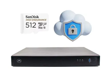 Astra Security offers encrypted video recording that gets backed up to the cloud for the utmost data security and data retention.